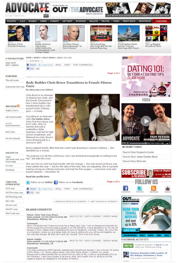 Advocate Magazine Trans Guru